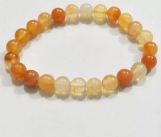 Stone Carnelian Bracelet