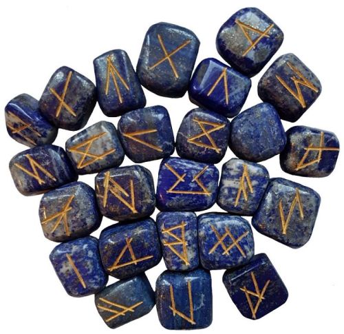 Lapis Lazuli Rune Agate Stone, Size : 2.5x2.5feet, 2x2feet