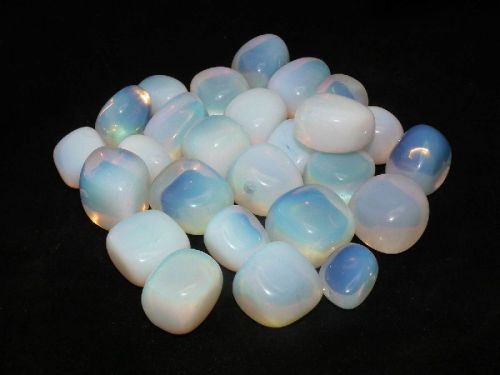 Polished Opalite Tumbled Stone, Size : 20-30mm