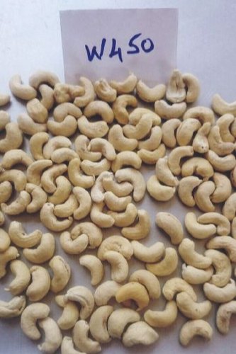 Curve Organic W450 Cashew Nuts, For Food, Snacks, Sweets, Certification : FSSAI Certified