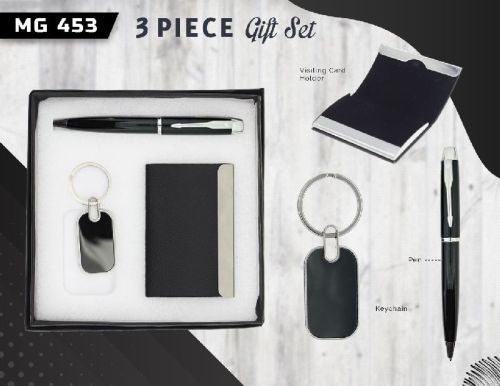 3 Piece Corporate Gift Set, Color : Black