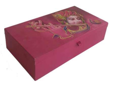 Printed Indian Wedding Invitation Box, Packaging Type : Carton