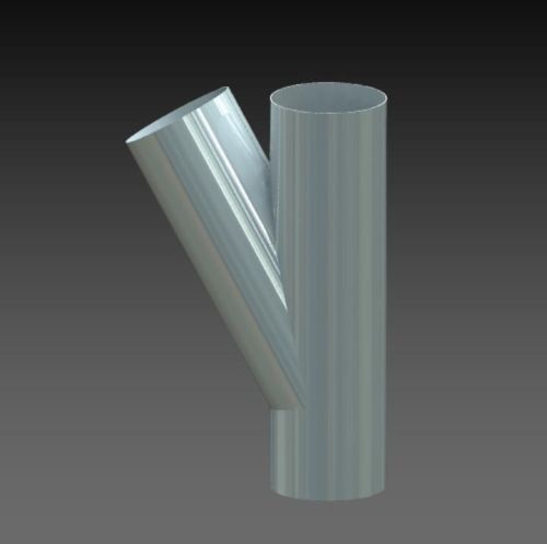 Mild Steel Asymmetric Branch Pipe, Feature : Durable