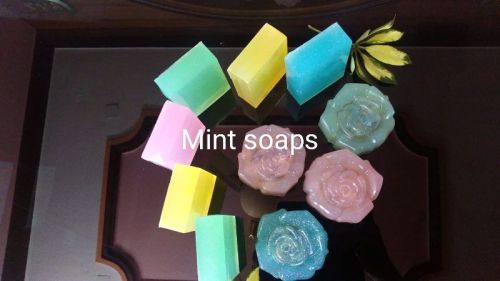 Oval Pure Mint Soap, For Bathing, Form : Bar