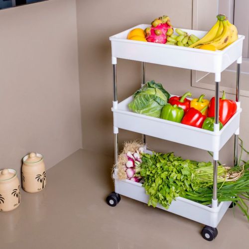 3 Layer Storage Organizer Rack, For Storing Household Items