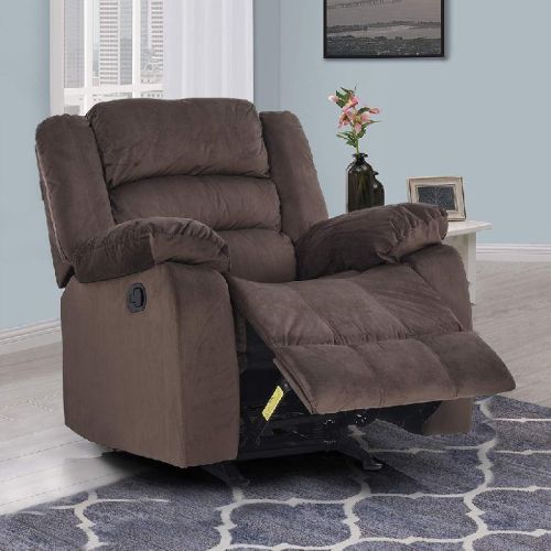 Leather Estillo Recliner Sofa, For Home, Offices, Pattern : Plain