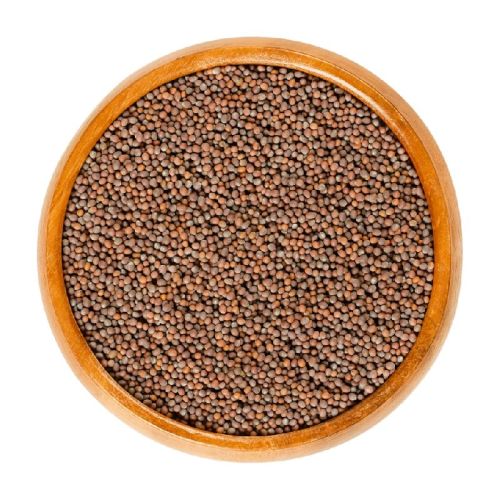 Natural Brown Mustard Seeds, For Cooking, Spices, Form : Granules