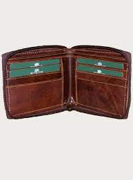 Polished Plain Leather Oxford Wallets, Gender : Male