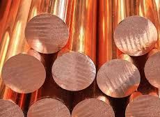 Copper Bars, For Industrial, Shape : Round