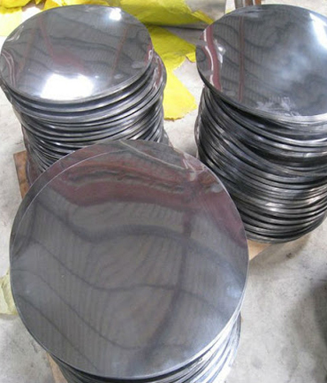 Round Duplex Steel Circles, For Construction, Color : Shiny-silver