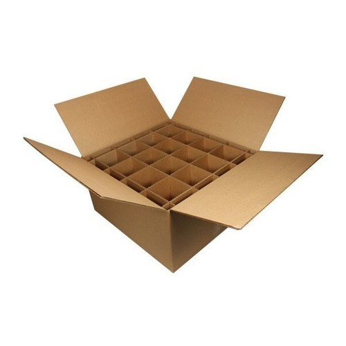 Plain Automobile Corrugated Box, Color : Brown