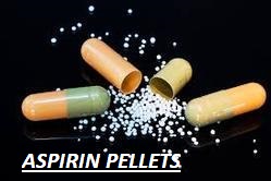 Round Aspirin Pellets, For Pharma Industries, Grade : IP/BP