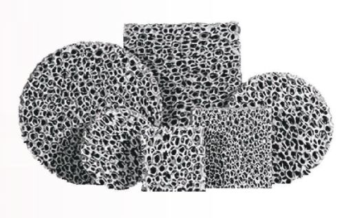 Matte Stainless Steel Ceramic Filters, Shape : Round