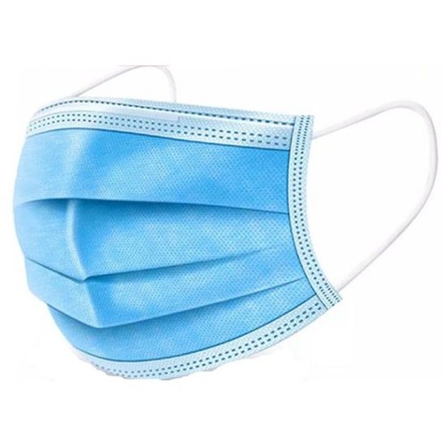 Disposable Face Mask, For Clinical, Hospital, Laboratory, Pharmacy, Rope Length : 4inch, 5inch