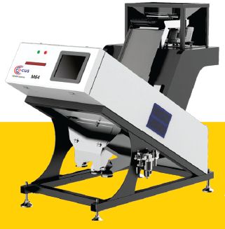 Green Cardamom Color Sorter Machine, For Industrial