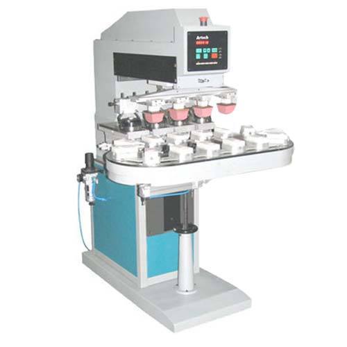 Sealed Ink Cup Four Color Pad Printing Machine