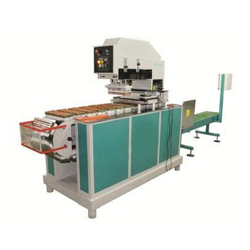 Semi Automatic Single Color Pad Printing Machine, Voltage : 220V