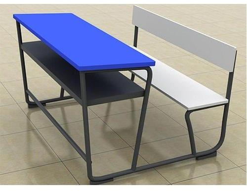 Rectangular Polished Wood Classroom School Desk Bench, Size : Standard