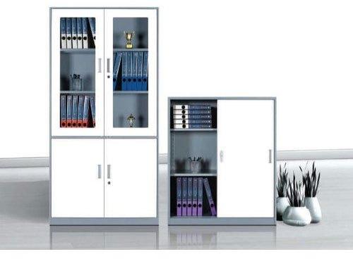 Polished PVC Office Cabinet, Opening Style : Swing