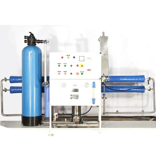 Electric 1000-2000kg Industrial FRP RO Plant, For Water Purifies