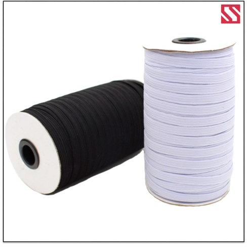 Satnam Plain Polyester Elastic Tape, Width : 6mm