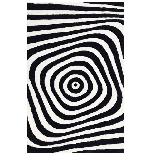 Rectangular Woolen Contemporary Hand Tufted Rugs, For Durable, Attractive Designs, Pattern : Printed