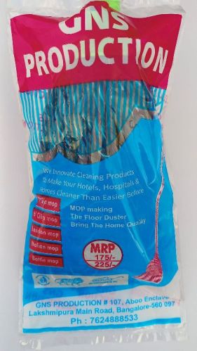 Cotton Butterfly Floor Mop, For Indoor Cleaning, Size : Standard