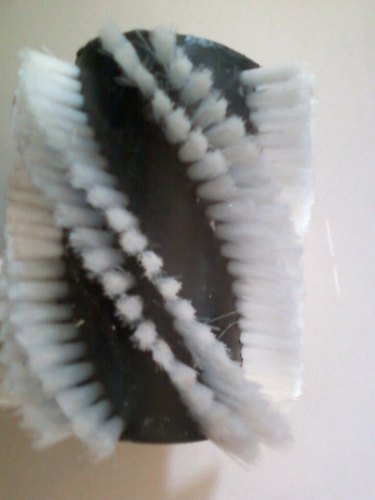 Nylon Spiral Roller Brush, Color : White