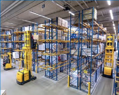 Josts Metal Polished VNA Jorack Racking System, For Industrial