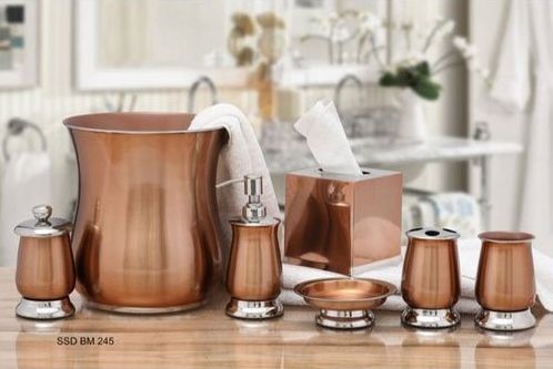 Polished Brass Plain Bathroom Sets