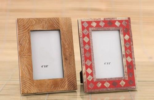 Wood Printed Photo Frame Set, Packaging Type : Carton Box