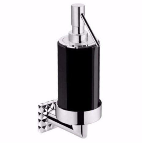 Round Wall Mounted Designer Soap Dispenser, For Hotel, Office, Restaurant, Capacity : 500ml