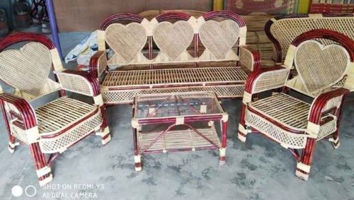 Fancy Bamboo Cane Sofa Set, Size Standard at Rs 19000 in