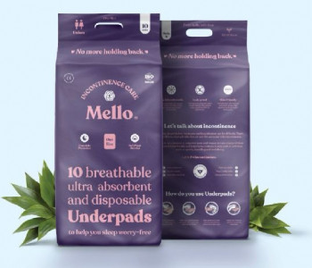 Cotton MELLO UNDERPADS, For Adult Wear, Feature : Fresh Feeling, Good Quality, Leakage Free, Skin Friendly