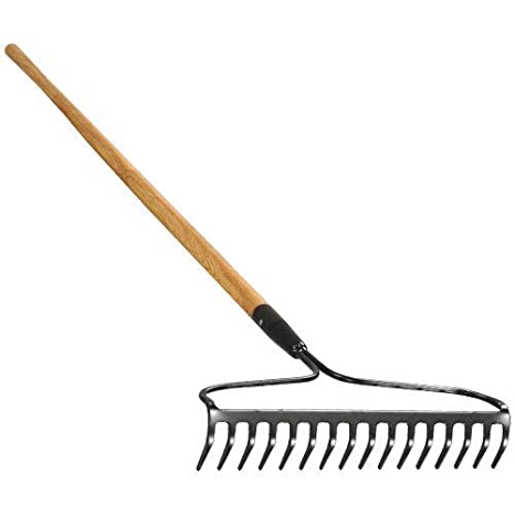 Metal Bow Rake With Handle, For Garden Use, Feature : Fine Finish, High Quality