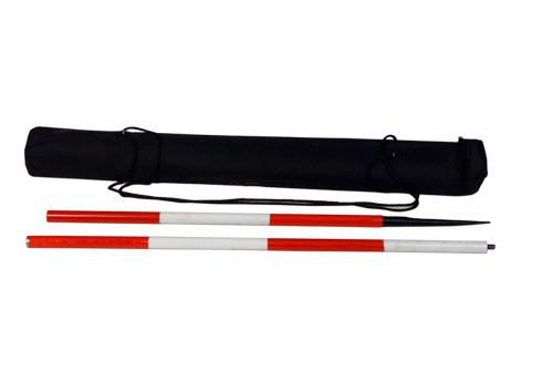 Iron Coated Geodetic Pole, For Industrial, Feature : Fine Finishing, Rust Proof