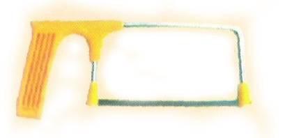 Ground Finish Metal Hacksaw Frame With Blade, Packaging Type : Carton Box