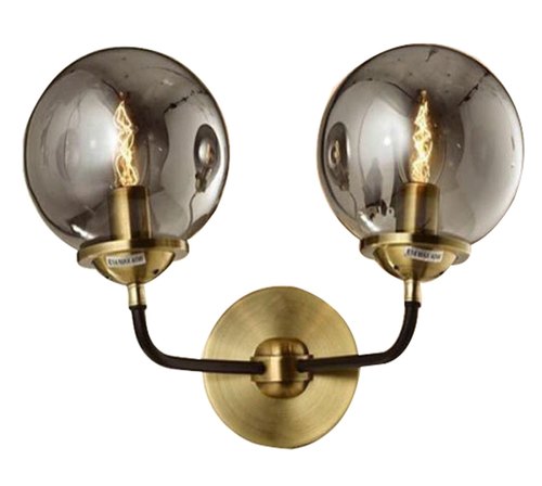 Metal Glass Wall Sconce Lighting