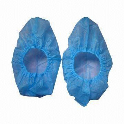 Plain Non Woven Surgical Shoe Cover, Color : Blue, Green