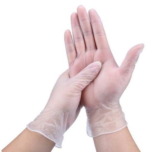 Vinyl Surgical Gloves, For Hospital, Size : M