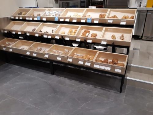 Polished Mild Steel Fruit Rack