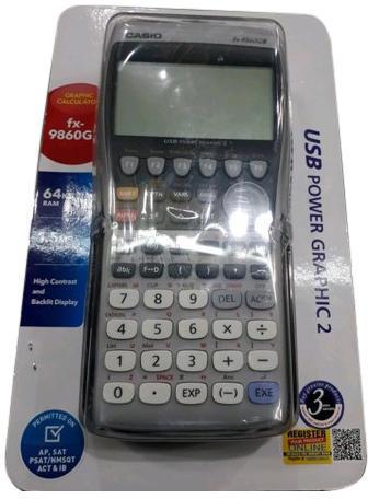 Casio Plastic Graphic Calculator