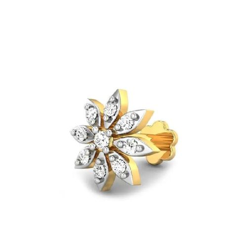 Daimond Diamond Nose Pin, Feature : Attractive Designs, Finely Finished