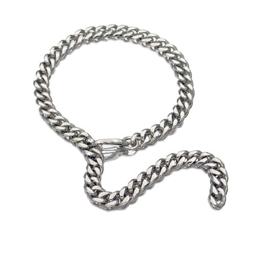 Polished Silver Hip Hop Chain, Gender : Male