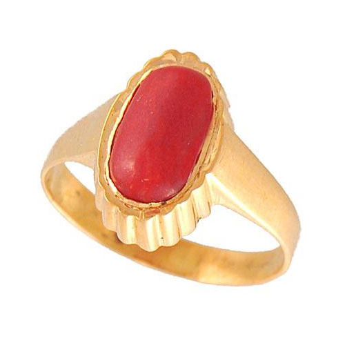 Oval Ruby Gemstone Ring, For Jewellery, Feature : Shiny Looks