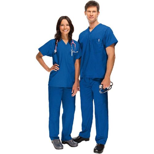 Half Sleeves Cotton Scrub Suit, For Clinical, Hospital, Gender : Female, Male