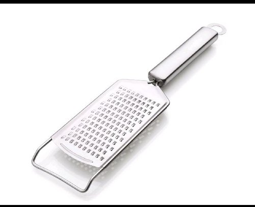 Stainless Steel Cheese Grater, Color : Silver