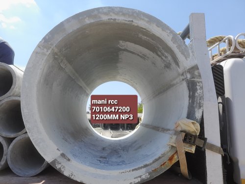 1200mm Np3 RCC Hume Pipes, For Chemical Handling, Drinking Water, Utilities Water, Certification : CE Certified