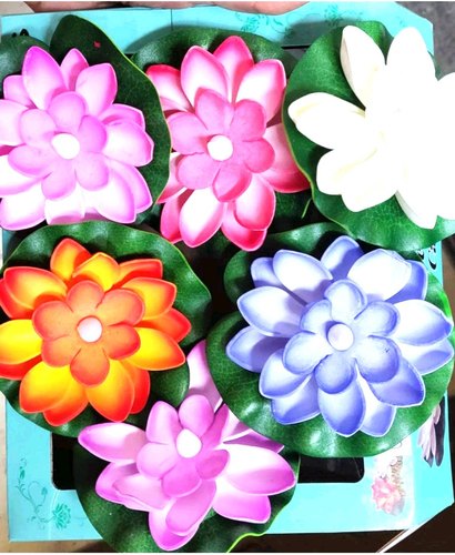 Sk Artificial Floating Lotus Flower, Occasion : Wedding