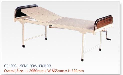 Mild Steel Semi Fowler Beds, Size : 6' X 2.5'